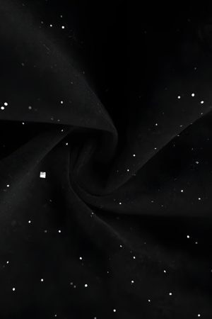 Glitter Asymmetric Mini Dress