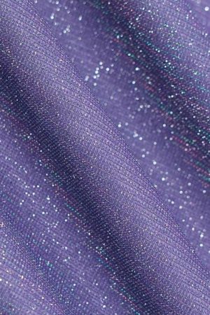 Glitter Cut Out Mini Dress