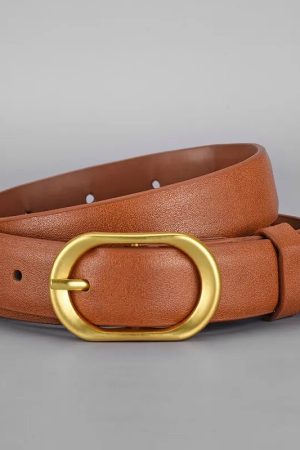 Golden Buckle Belt