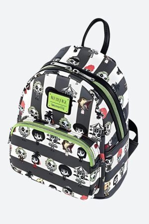 Goth Beetlejuice Backpack