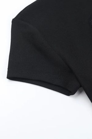 Goth Heart & Cross Top