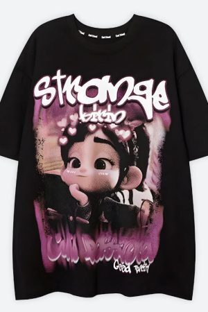 Graffiti Strange Graphic Tee