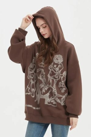 Graphic Printed Hoodie