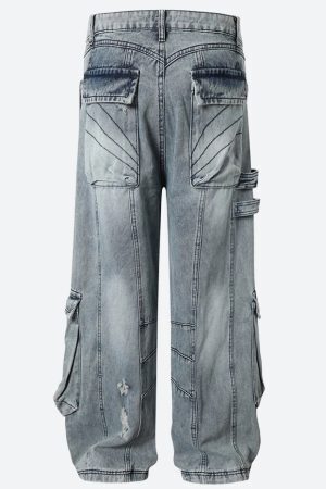 Grunge Cargo Jeans