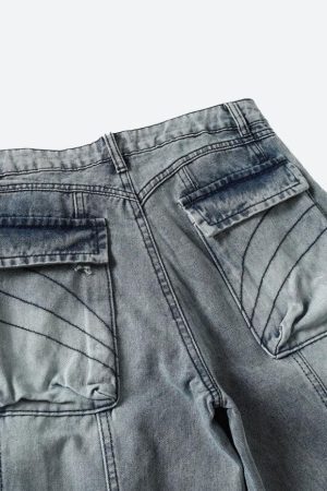 Grunge Cargo Jeans