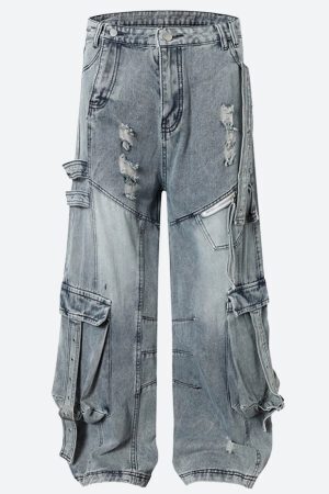 Grunge Cargo Jeans