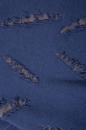 Grunge Claw Distressed Knitted Sweater