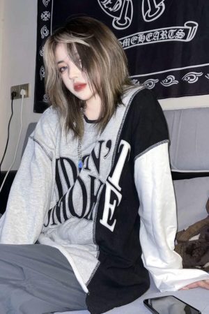 Grunge I Don't Smoke Tee