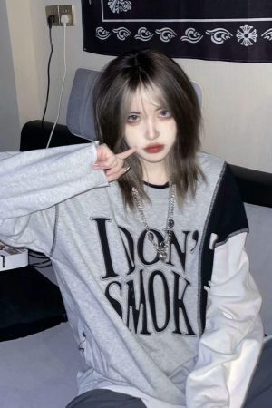 Grunge I Don't Smoke Tee