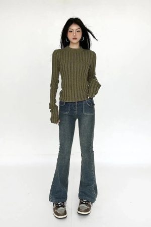 Grunge Slim Fit Sweater