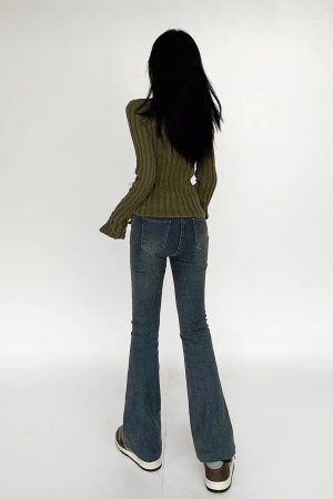 Grunge Slim Fit Sweater