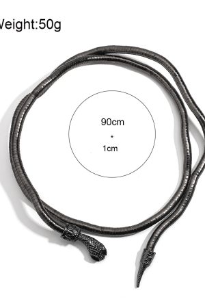 Grunge Snake Necklace & Bracelet