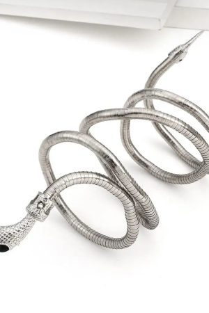 Grunge Snake Necklace & Bracelet