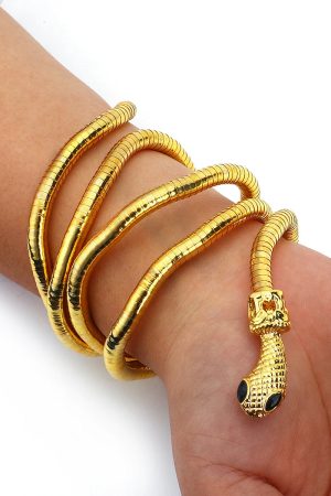 Grunge Snake Necklace & Bracelet