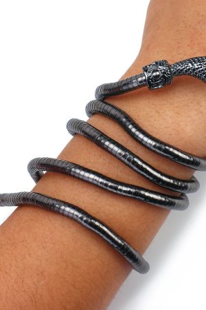 Grunge Snake Necklace & Bracelet