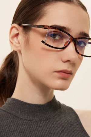 Half Frame Sunglasses