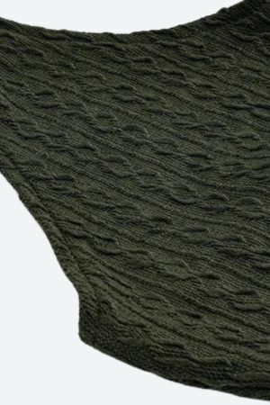 Halter Neck Knitted Mini Dress