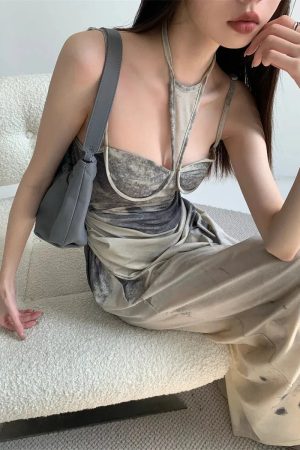 Halter Neck Maxi Dress