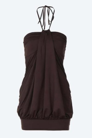 Halter Neck Mini Dress