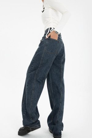 High Waisted Wide Leg Jeans
