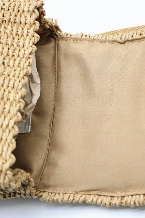 Home Design Straw Backpack