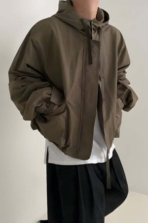 Hooded Parachute Jacket