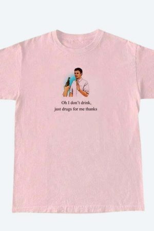 I Don't Drink Graphic Tee