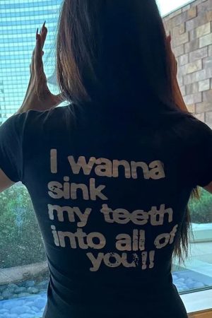 I Wanna Sink My Teeth Tee