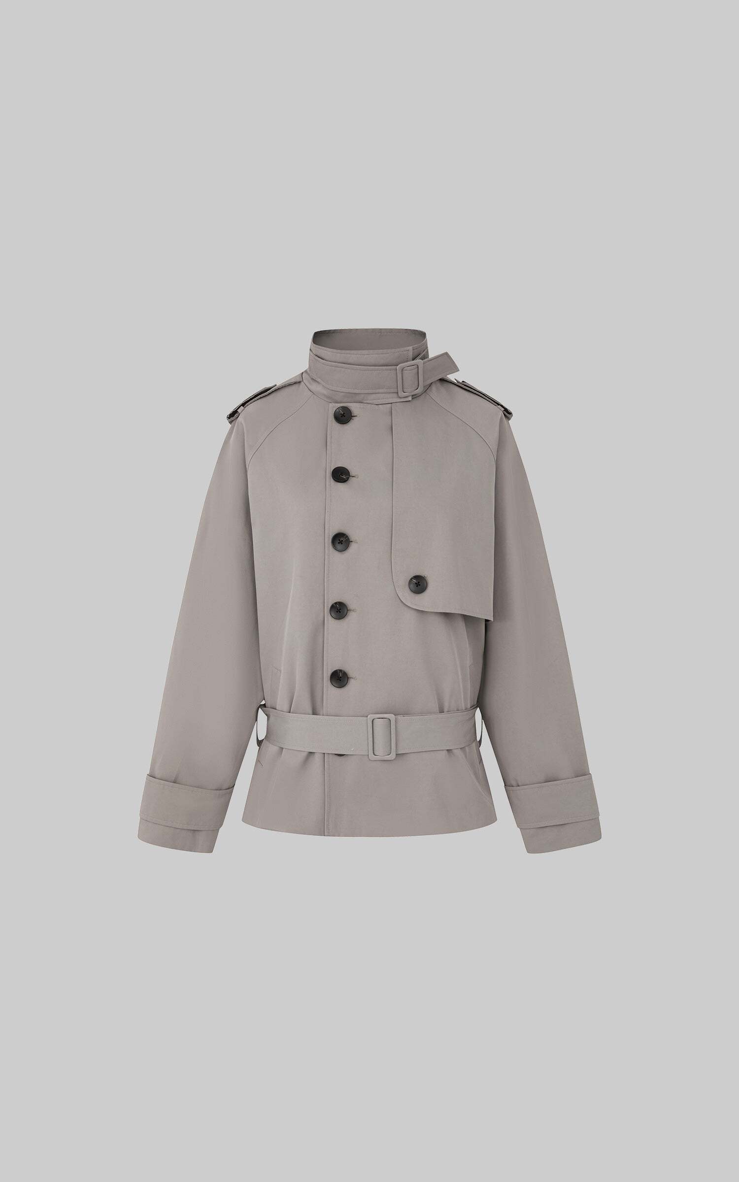 IAMXIAA Belted Short Trench Coat IAMXIAA Belted Short Trench Coat