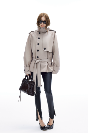 IAMXIAA Coated Skinny Leather Pants High Shine Slim Fit Trousers