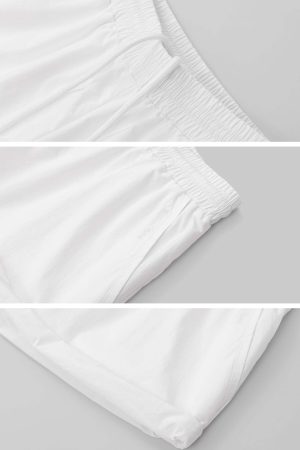 IAMXIAA Cropped Windbreaker Jacket and Relaxed Shorts Set