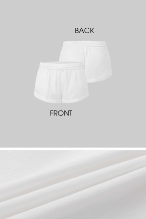 IAMXIAA Cropped Windbreaker Jacket and Relaxed Shorts Set