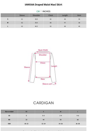 IAMXIAA Draped Waist Maxi Skirt