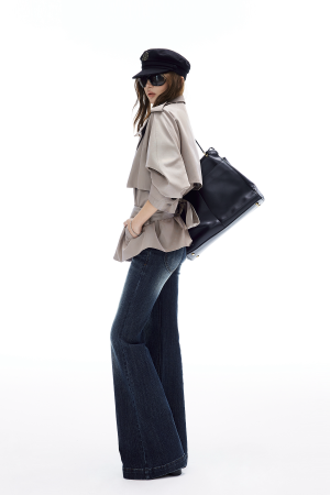 IAMXIAA Flared Low Rise Denim Jeans