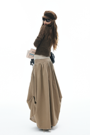 IAMXIAA Sheer Knit Button Up Cardigan