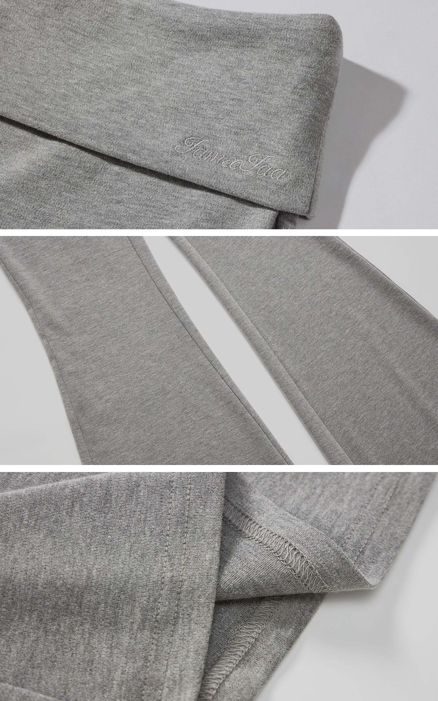 IAMXIAA V-Neck T-Shirt & Flared Pants Set IAMXIAA V-Neck T-Shirt & Flared Pants Set