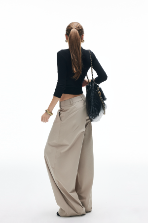IAMXIAA Wide-Leg Tailored Pants