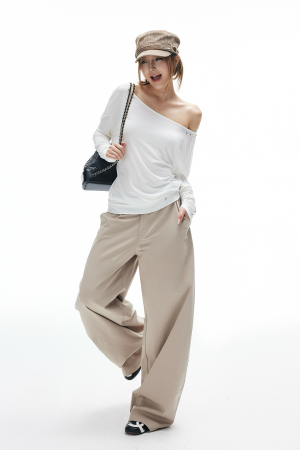 IAMXIAA Wide-Leg Tailored Pants