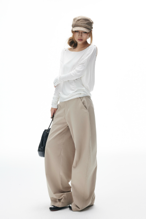 IAMXIAA Wide-Leg Tailored Pants