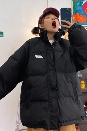 Indie High Neck Puffer Jacket