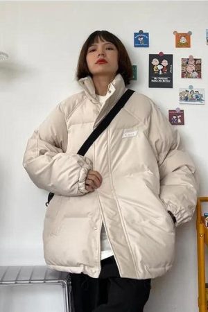 Indie High Neck Puffer Jacket