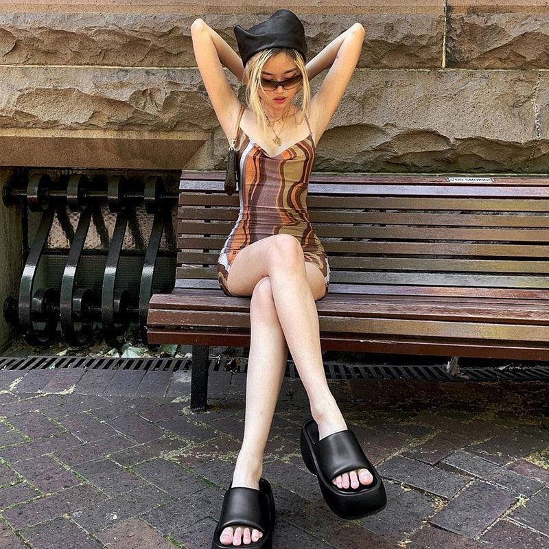 Indie Mesh Bodycon Mini Dress Indie Mesh Bodycon Mini Dress