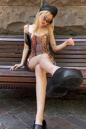 Indie Mesh Bodycon Mini Dress