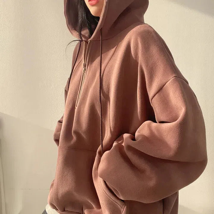 Indie Oversized Zip Up Hoodie Indie Oversized Zip Up Hoodie