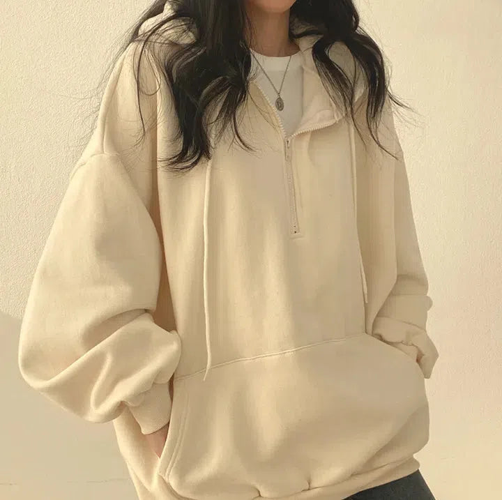 Indie Oversized Zip Up Hoodie Indie Oversized Zip Up Hoodie