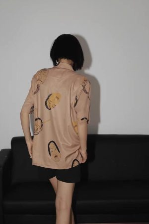 Japanese Art Short Sleeve Shirt