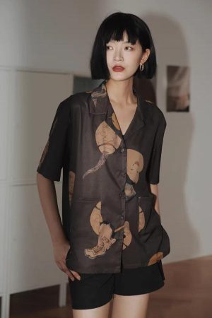 Japanese Art Short Sleeve Shirt