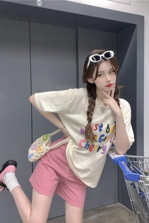 Just Be My Girl Cherry Tee