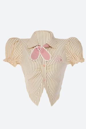 Kawaii Shirt & Skort Two Piece Set