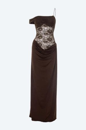 Lace Bodice Maxi Dress